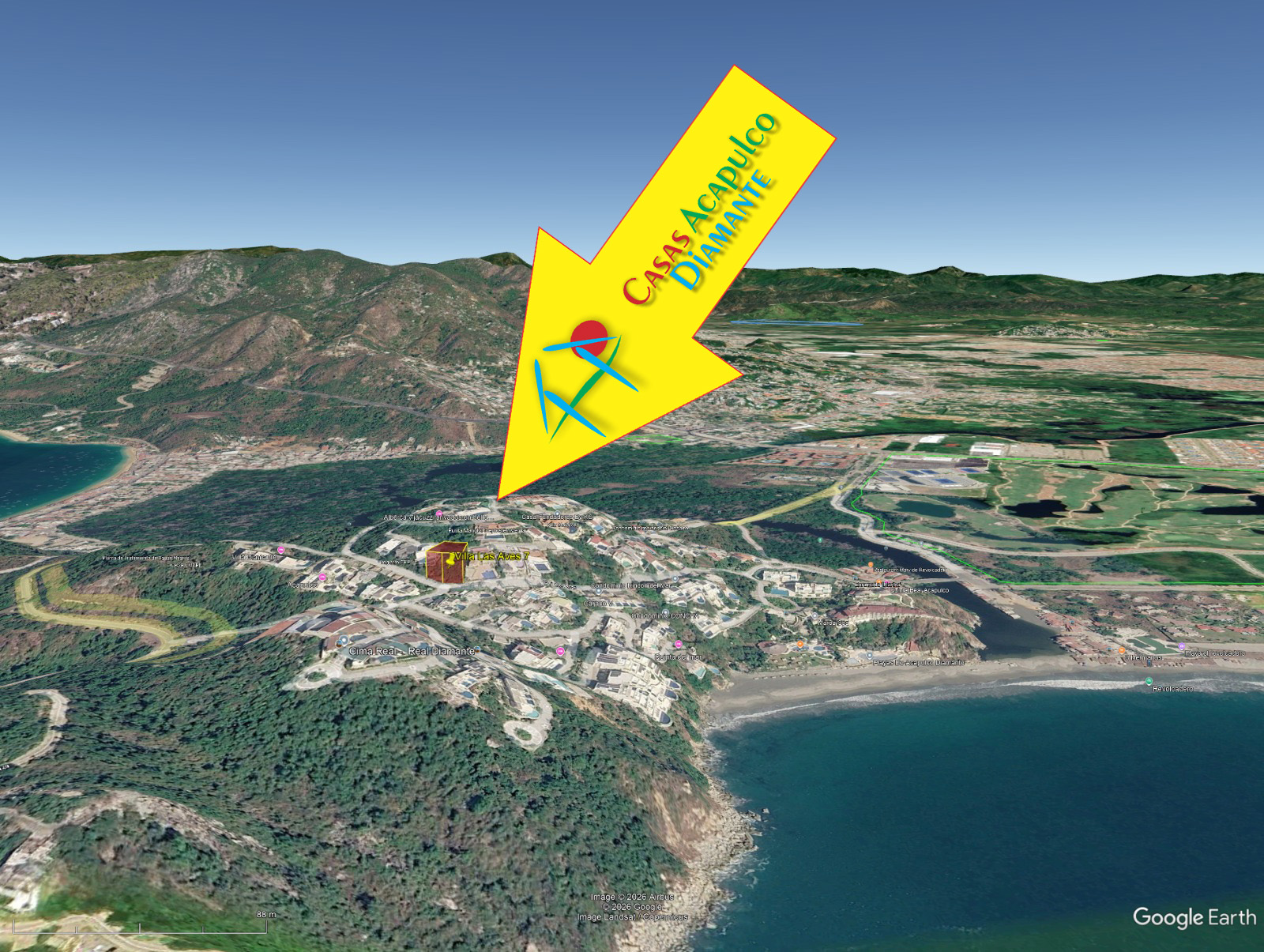 Terreno Real Diamante Paseo de las Aves 7 - Ubicación satelital y entorno 8